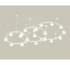 Подвесная люстра Ambrella light Techno Ring с акрилом Traditional DIY XR92212250_AMB