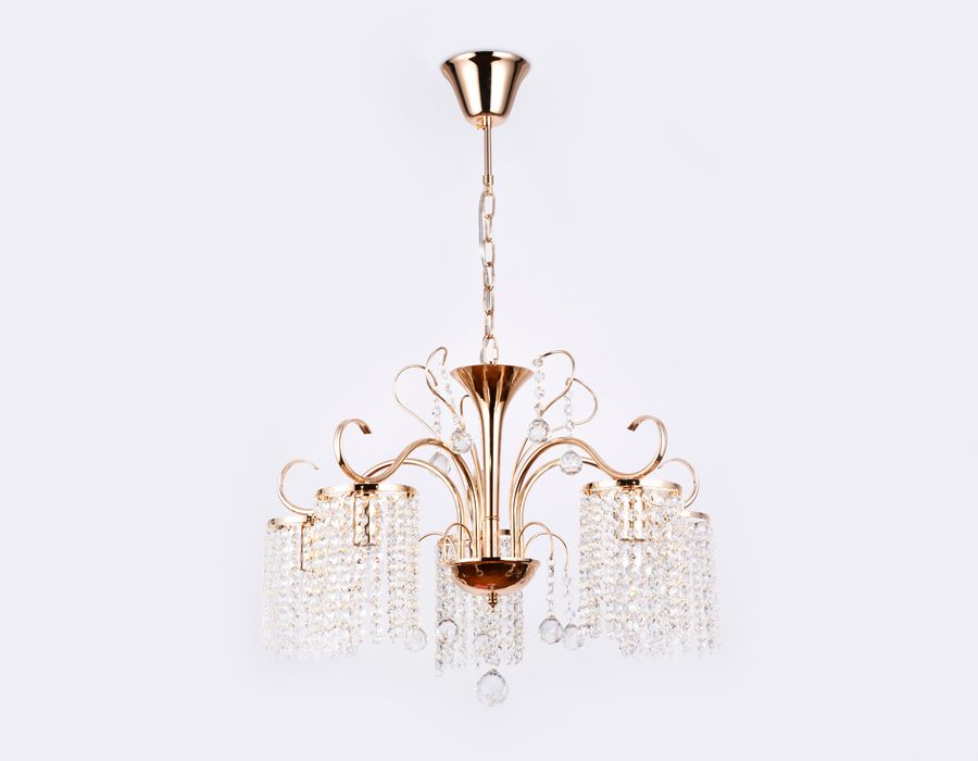 Подвесная люстра Ambrella light с хрусталем TRADITIONAL TR4507_AMB