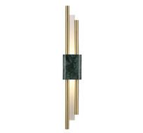 Настенный светильник Crystallux CARTA CARTA AP6W LED GREEN/BRASS_CR