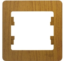 Рамка на 1 пост (дуб) Systeme Electric GSL000501