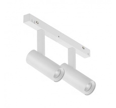 Поворотный магнитный трековый светильник iLedex VISION 4822-005-D34-16W-40DG-3000K-WH_IX