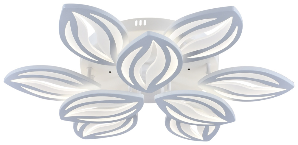 Люстра потолочная с пультом диммируемая светодиодная регулировкой цветовой температуры и ночным режимом 10221/9LED Escada 10221/9LED White_ESC