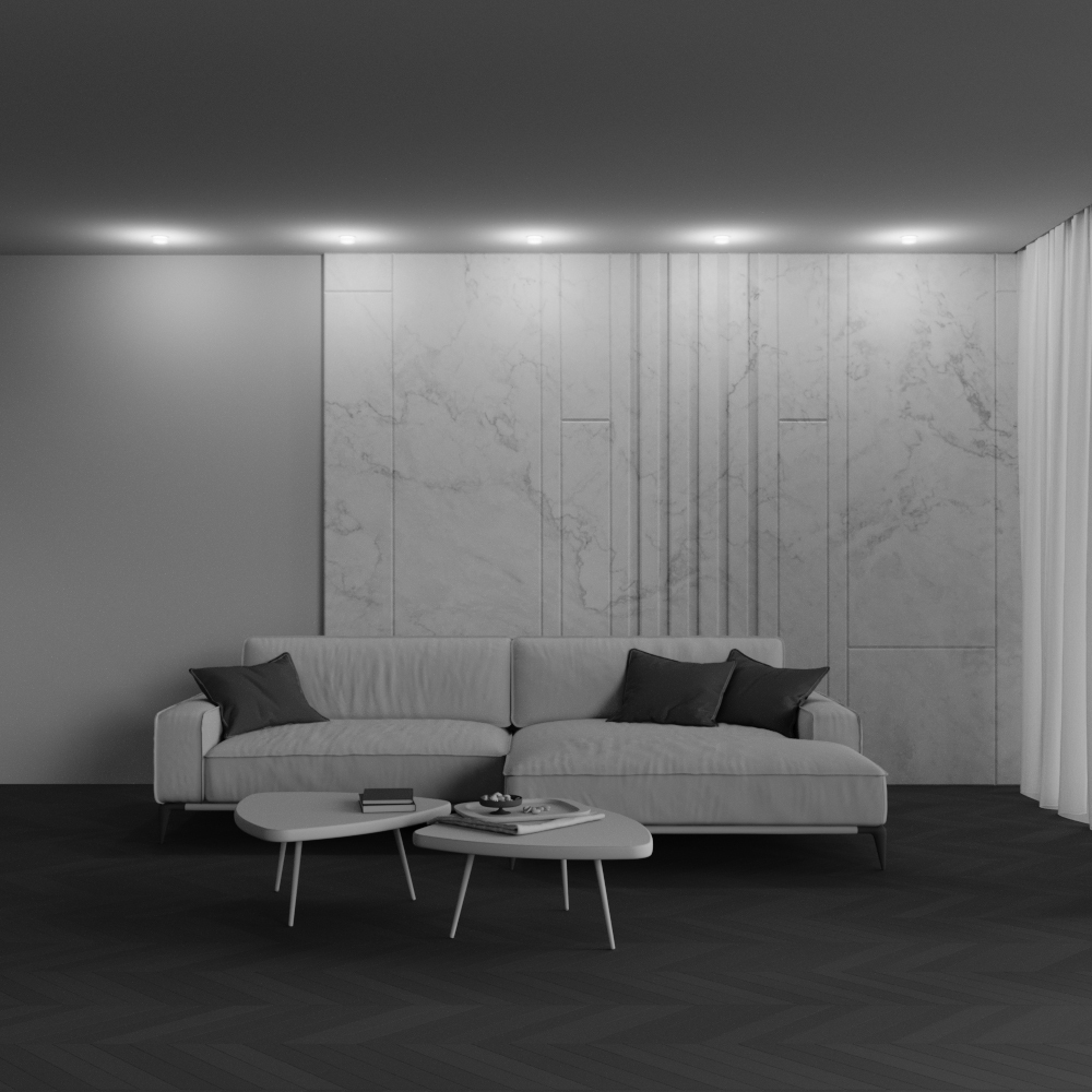 Встраиваемый светильник Maytoni Nude DL065-12W4K-W_MY