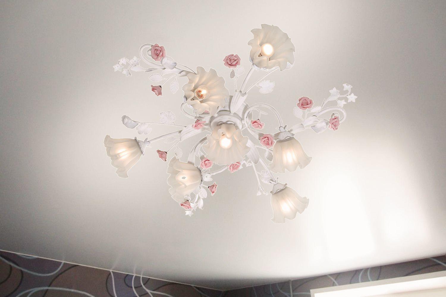 Потолочная люстра Lucia Tucci FIORI Fiori di rose 109.6.1
