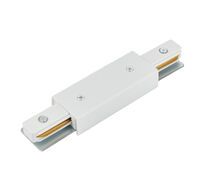 Коннектор прямой с вводом питания для накладного шинопровода MyFar MT0101-CP-W