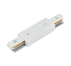 Коннектор прямой с вводом питания для накладного шинопровода MyFar MT0101-CP-W