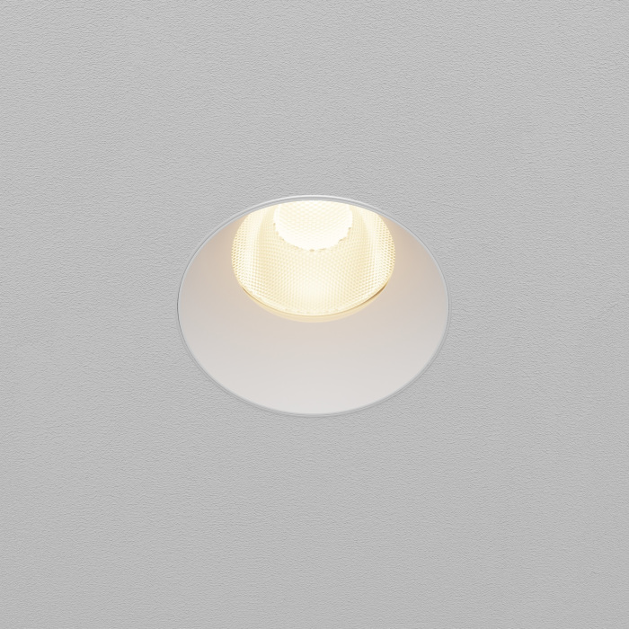 Встраиваемый светильник Maytoni Dip DL121-15W-3K-TRS-W_MY