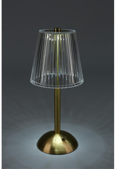 Настольная лампа led пластиковый плафон светодиодная гриб Omnilux OML-40004-01