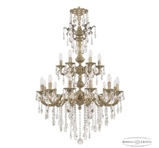 Хрустальная люстра Bohemia Ivele 72101/12+6/250/XL/2d B FP_BI