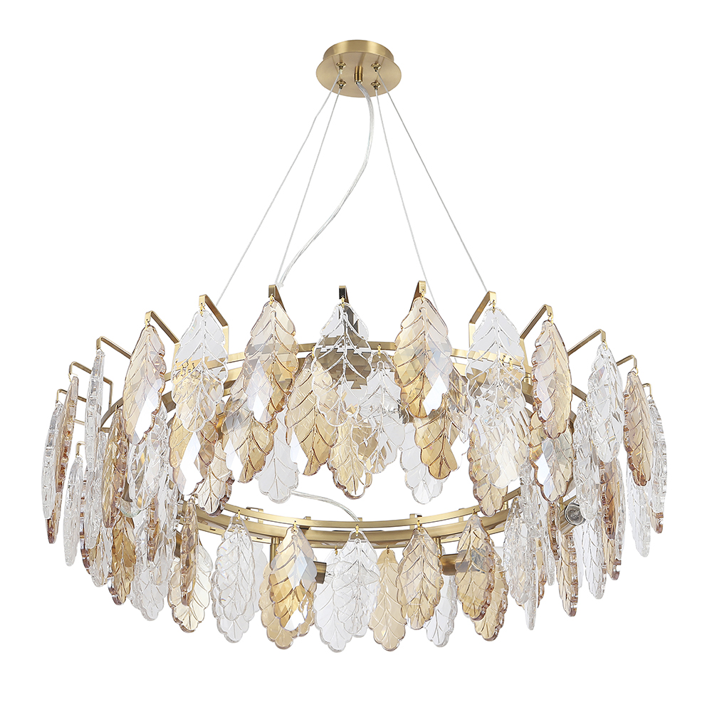 Подвесная люстра Crystal Lux TREVI TREVI SP8 BRASS_CR