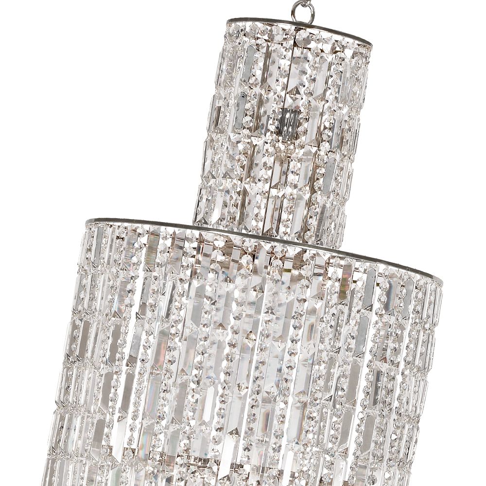 Каскадная люстра Arti Lampadari Valencia Nickel Valencia E 1.11.50.501 N