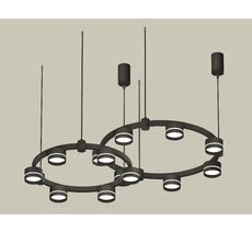 Подвесная люстра Ambrella light Techno Ring с акрилом Traditional DIY XR92091005_AMB