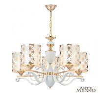 Подвесная люстра Arte Milano Florentina 303097/5 Wh/Gd