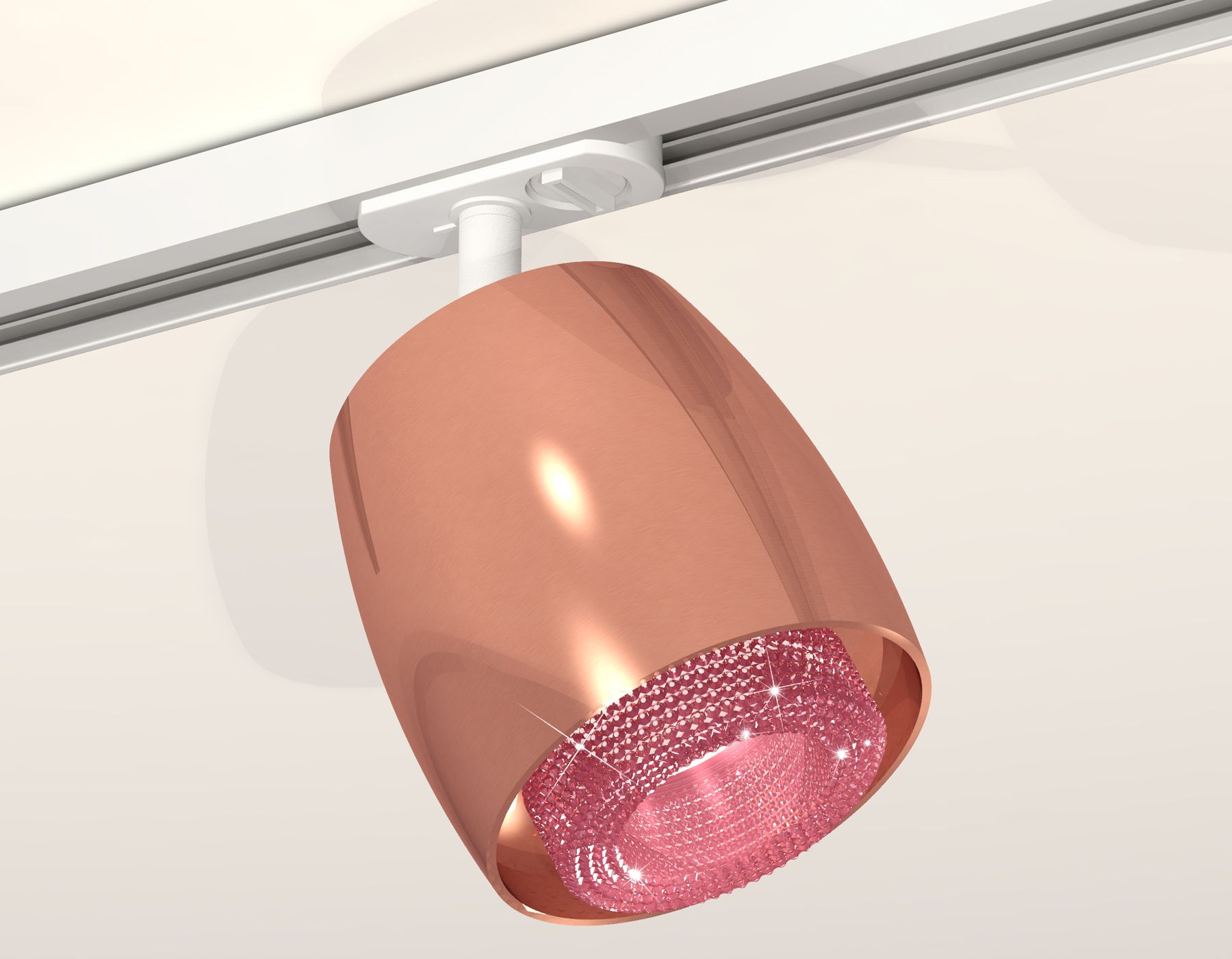 Трековый светильник с композитным хрусталем Ambrella Light TRACK SYSTEM XT XT1144010_AMB