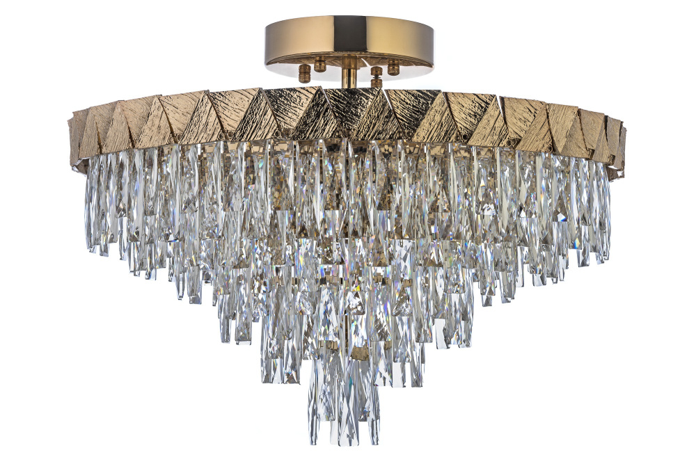 Потолочная люстра на штанге хрусталь Arti Lampadari Vaglia E 1.5.60.100 G