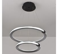 Подвесная люстра iLedex Vision 9225-6+4SD GR+BK_IX
