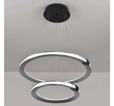 Подвесная люстра iLedex Vision 9225-6+4SD GR+BK_IX