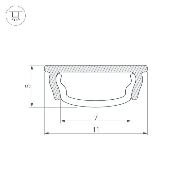 Профиль Arlight ARH-BENT 039583_ARL