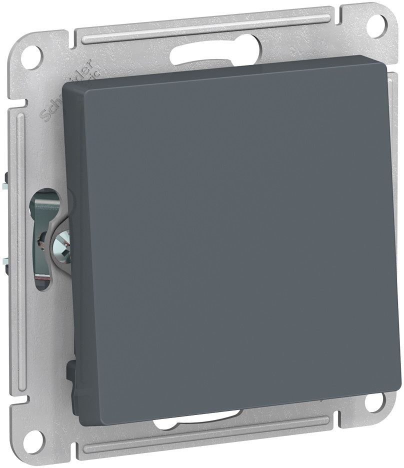 Выключатель встраиваемый одноклавишный (грифель) Systeme Electric ATN000761