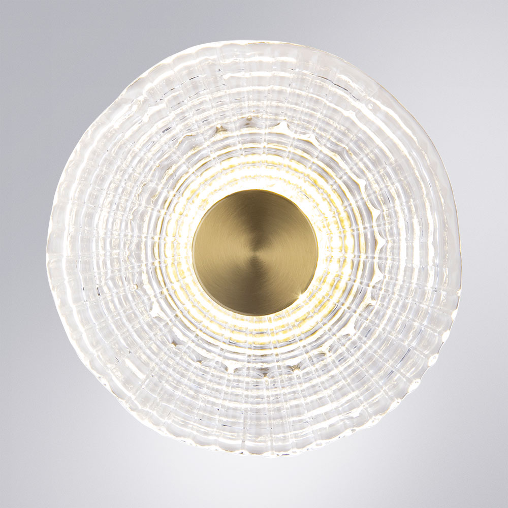 Настенный светильник Arte Lamp BEVEL A1611AP-5PB