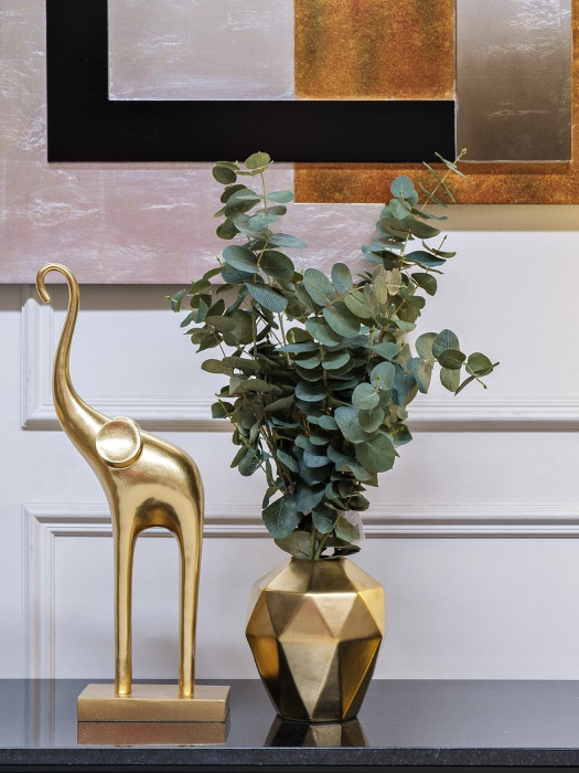 Статуэтка Слон Garda Decor C1292 зол.