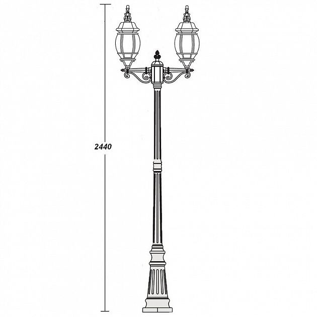 Наземный фонарь IP44 83409L A W Oasis Light 83409LA W_OL