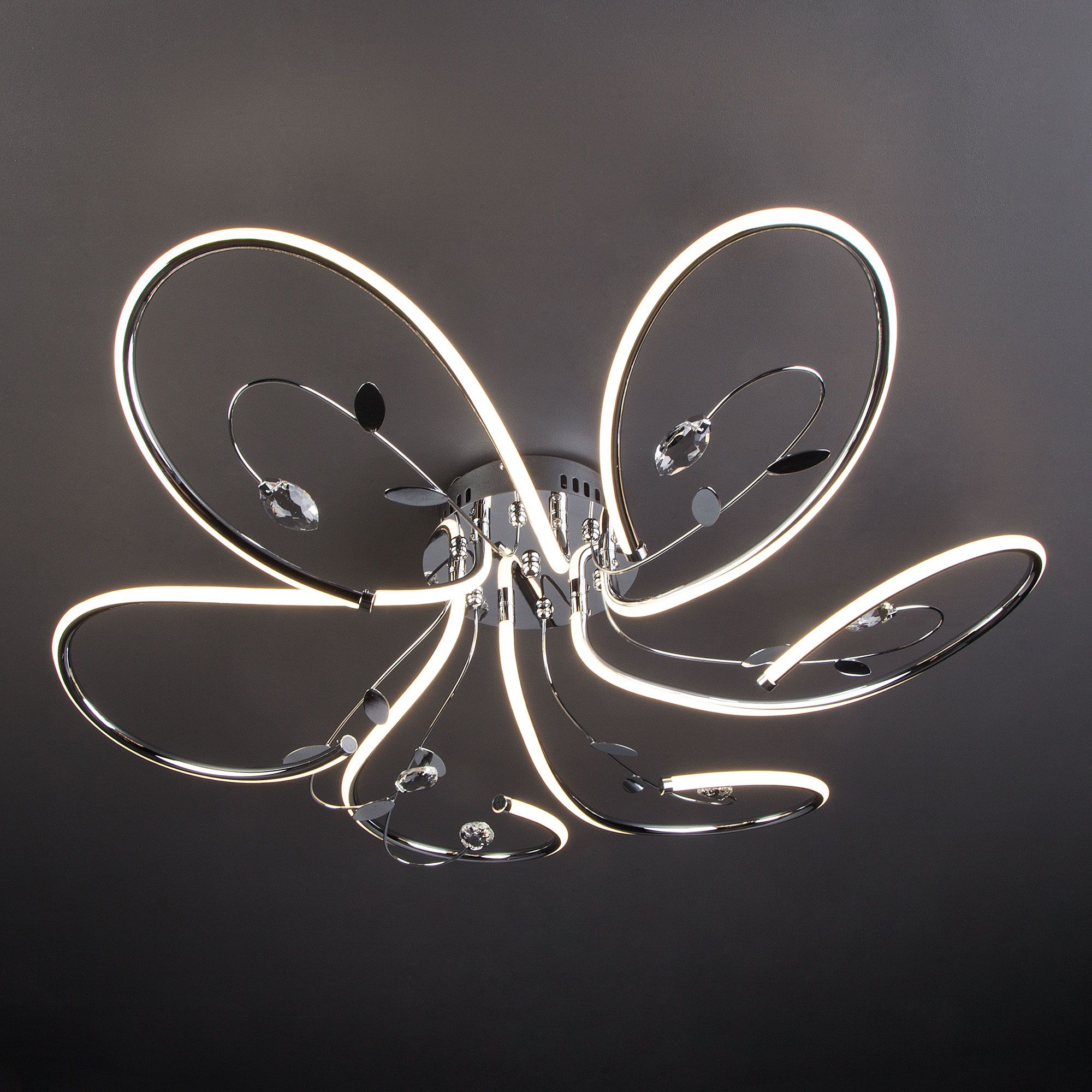 Потолочная люстра с хрусталем Eurosvet Venzel 00000083234_EU