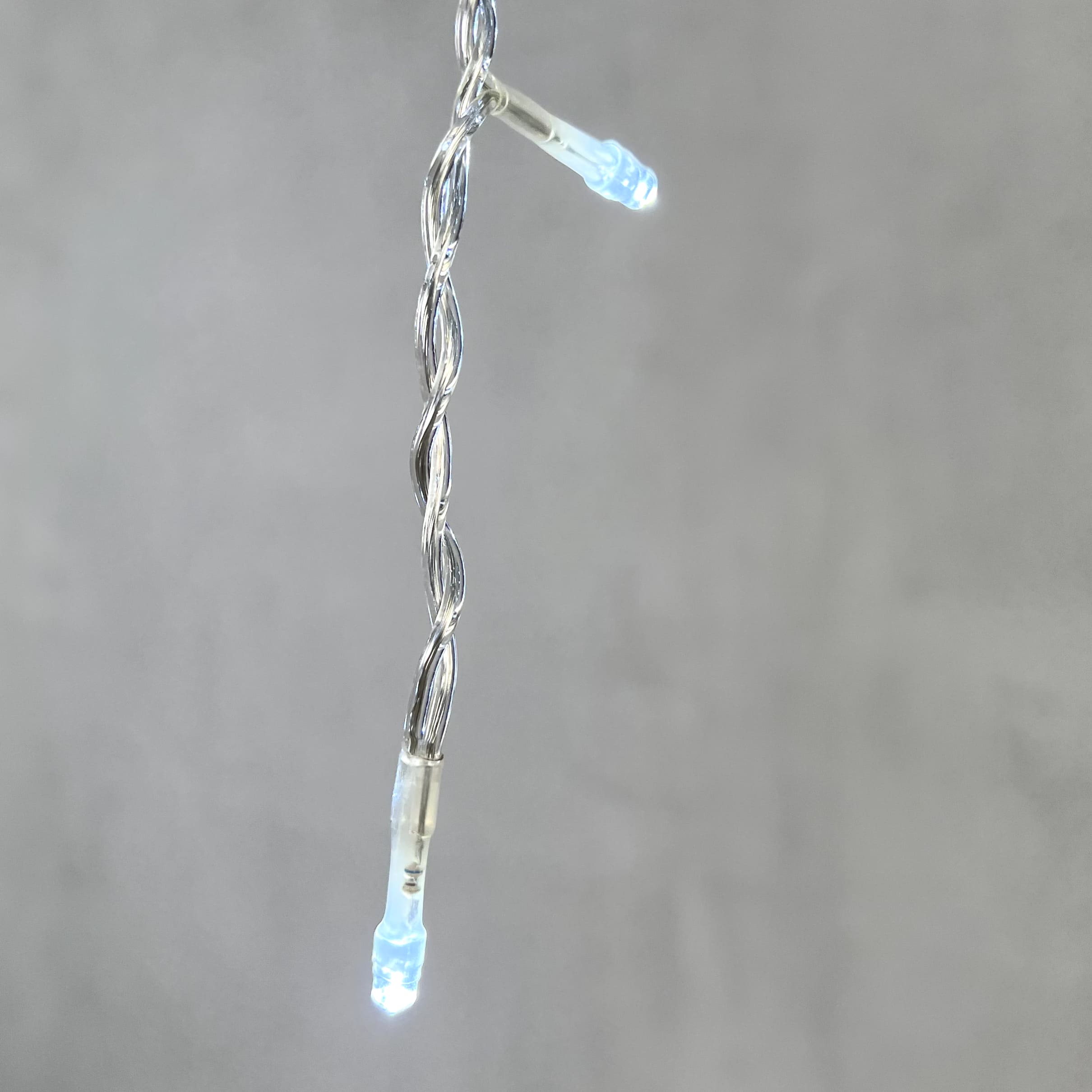 Гирлянда Бахрома 3,1 x 0,5 м Белая 24В, 150 LED, Провод Прозрачный ПВХ, IP54 LTC PIL150-10-1W PIL150-10-1W