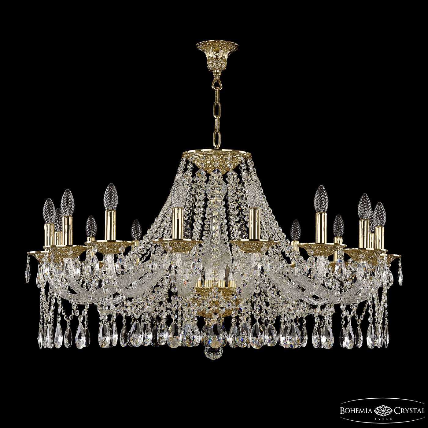 

Хрустальная люстра Bohemia Ivele 16213/16/360 G, 16213/16/360 G
