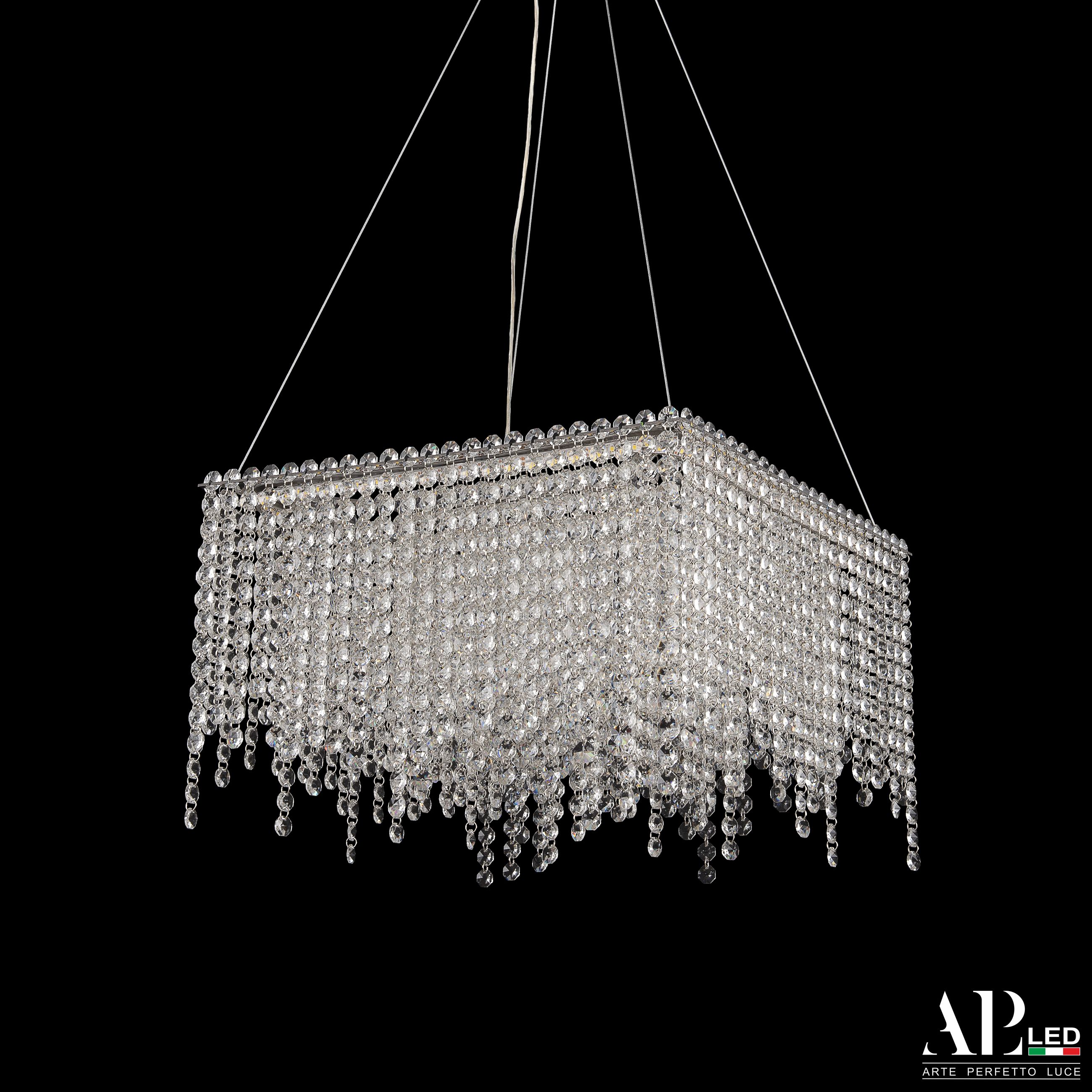 Хрустальная люстра APL LED Sicilia SH03.40.B.Ni.4000_BI