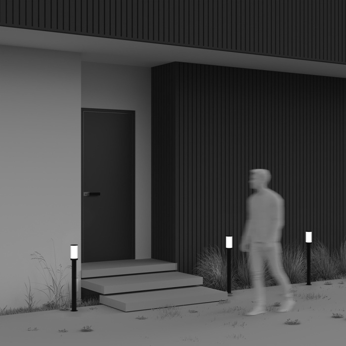 Наземный уличный светильник Maytoni O502FL-01B1_MY