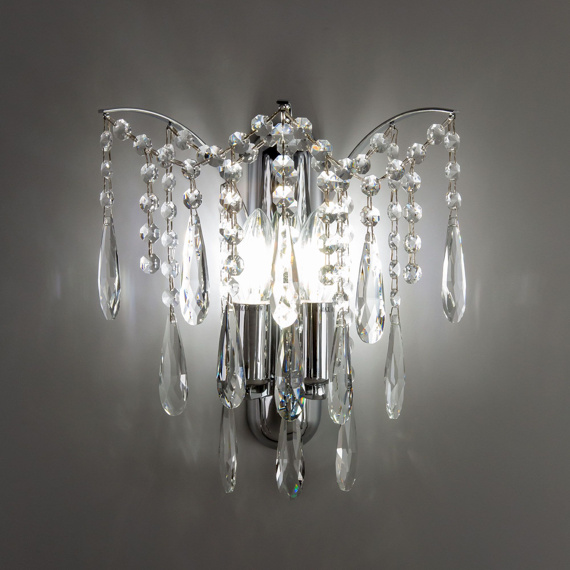 Бра CitiLux Селена Хром CL302320