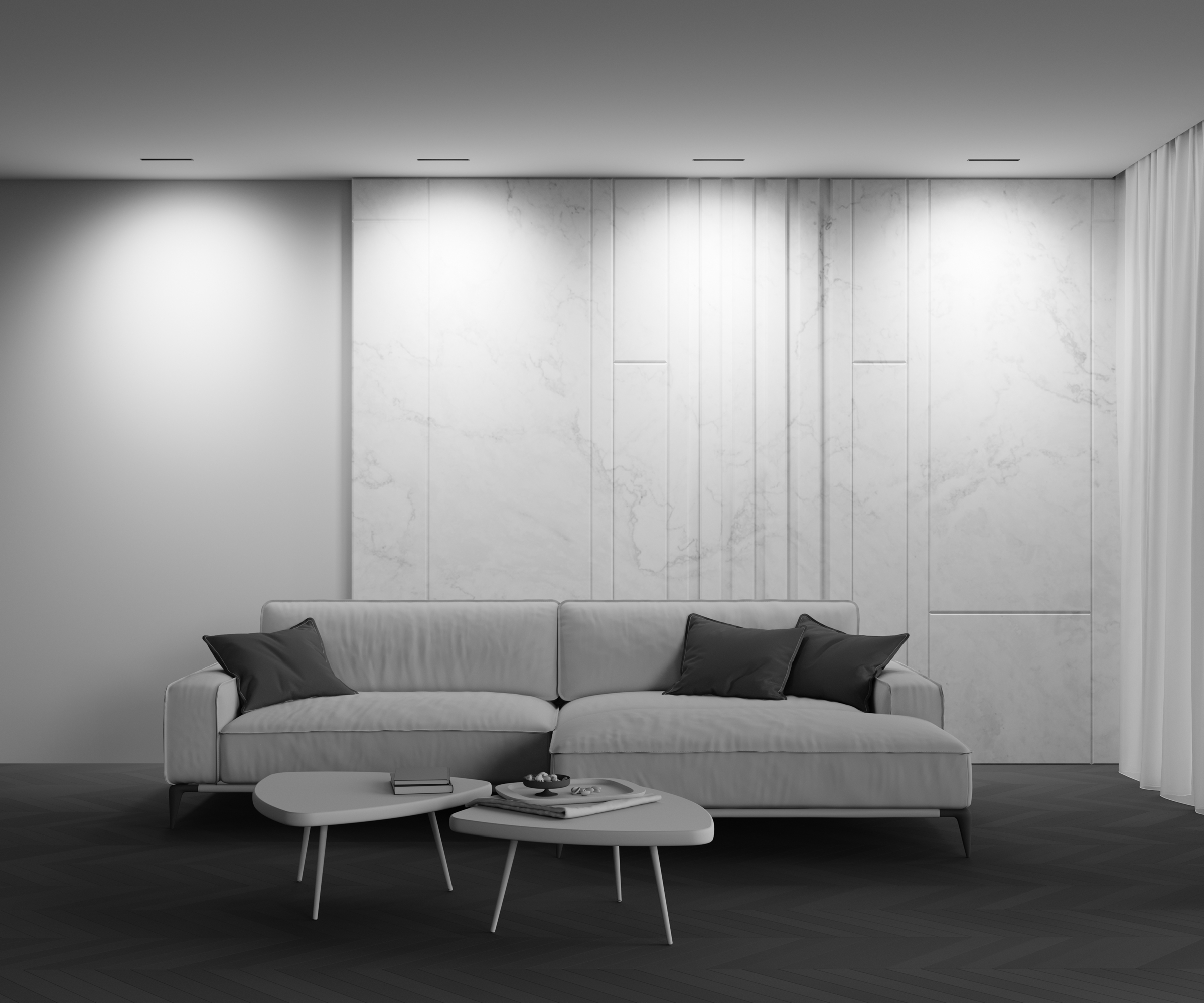 Встраиваемый светильник Maytoni Parete DL100-12W2.7-3-4K-B_MY