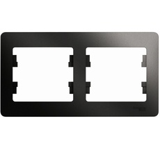 Рамка на 2 поста (антрацит) Systeme Electric GSL000702