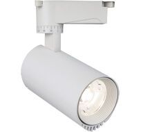 Трековый однофазный светильник светодиодный 220V 20031TRA/03 30W 4200K белый матовый Escada 20031TRA/03LED SWH_ESC