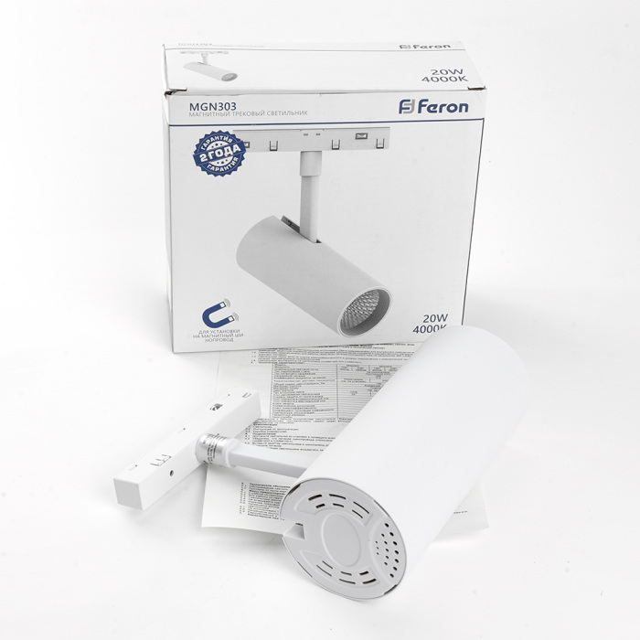 Трековый светодиодный светильник Feron 41947_FR