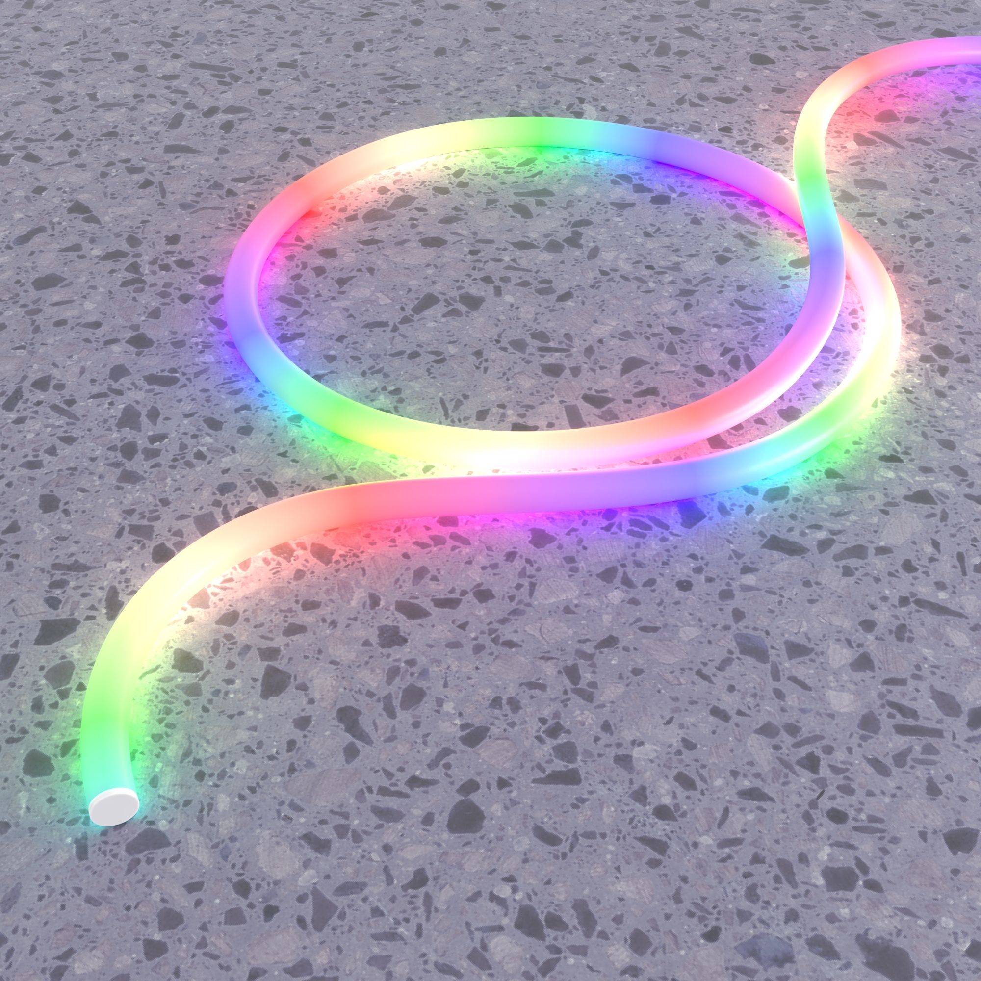 Гибкий неон Nemo D25 24В 17,2Вт/м RGBW 4000К IP65 5м Maytoni 20305_MY