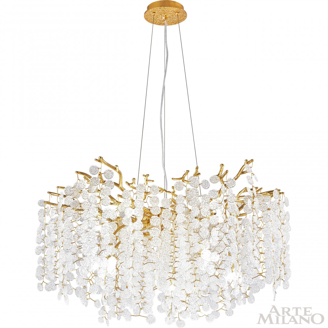 

Подвесная люстра Arte Milano Milan 230901/D760/10/C Gd, 230901/D760/10/C Gd