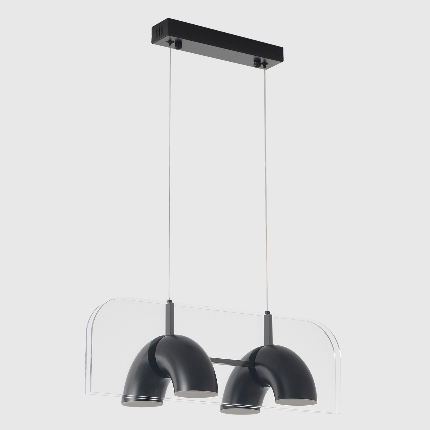 Подвесной светильник Crystal Lux ELEMENT SP24W LED BLACK_CR