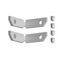 Соединитель L-образный угловой вертикальный для арт.135319-135328 (2 шт. в комплекте) NOVOTECH FLUM 135329