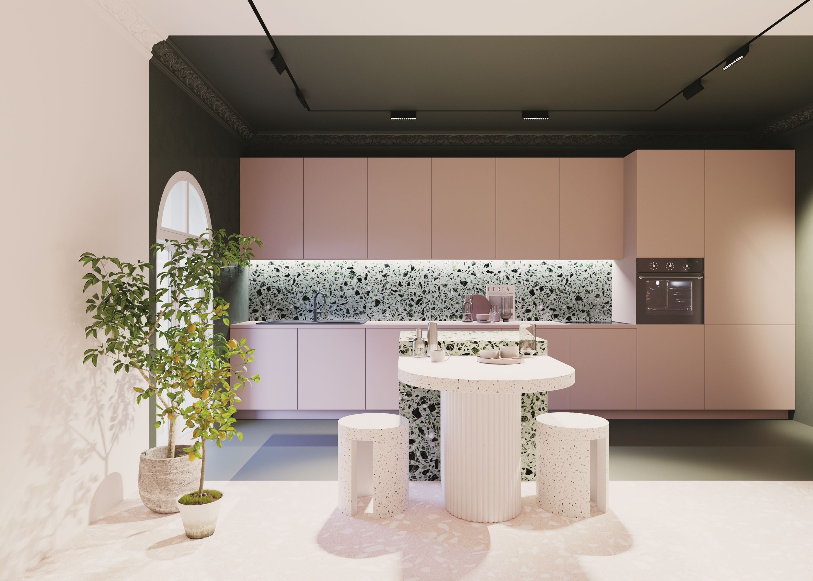 Трековый светильник Maytoni Points rot TR033-4-12WTW-DD-B_MY