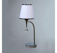 Настольная лампа с подвесками MA01625T/001 Brizzi MA01625T/001 Chrome_BZ