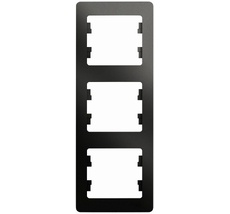 Рамка на 3 поста (антрацит) Systeme Electric GSL000707