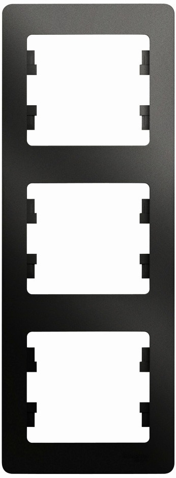 Рамка на 3 поста (антрацит) Systeme Electric GSL000707