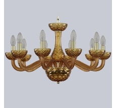 Подвесная люстра Bohemia Ivele Amber 1311/10/240 G Am/Amber/M-1F_BI