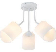 Люстра потолочная накладная с матовым плафоном Escada 2102/3P_ESC