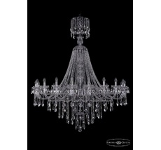 Хрустальная люстра Bohemia Ivele 1415/20/530/XL-180 Ni_BI