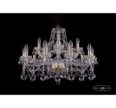 Хрустальная люстра Bohemia Ivele 1413/10+5/300 G Balls_BI