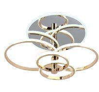 Потолочная люстра (+ночной режим) светодиодная с пультом Escada 10213/4LED BL Chrome_ESC