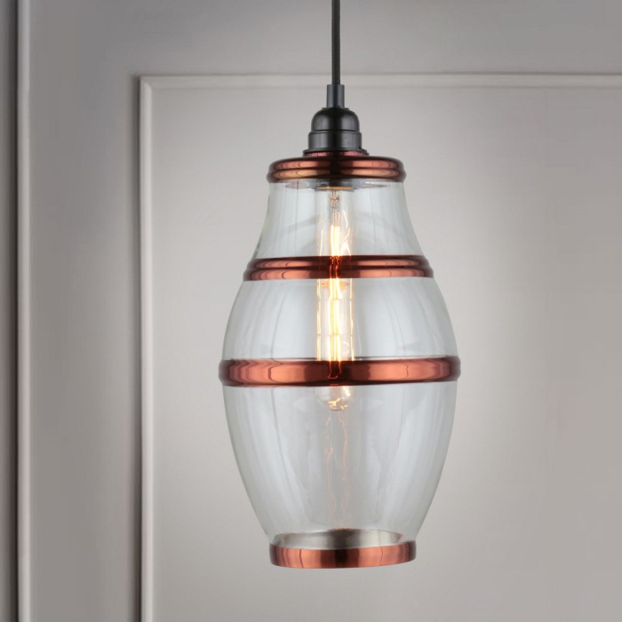 Подвесной светильник в виде вазы Omnilux OML-91906-01